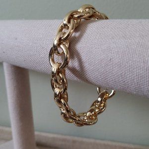 Gold Chain Link NWOT Stretch Bracelet